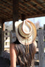 Morgan Cowboy Straw Hat - Brown