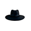 Vegan Suede Rancher Hat - Black