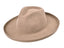 The Harper Wool Felt Pencil Brim - Taupe