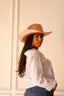 Western Cowboy Glitter Hat- Rose Gold