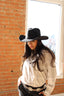 Western Cowboy Glitter Hat- Black