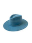 Emery Merino Wool Teardrop Rancher Hat - Sky Blue