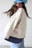 Nomad Soul Quilted Jacket in Ivory