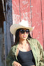 Bronco Structured Cowboy Hat - Ivory