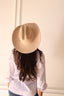 Wren Merino Wool Western Hat - Desert Sand