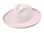 The Harper Wool Felt Pencil Brim - Cream