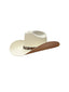 Bronco Structured Cowboy Hat - Ivory