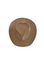 Vegan Suede Heart Shaped Cowboy Hat- Nude