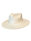 Vegan Suede Rancher Hat - White