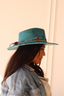 The West Teardrop Hat in Teal