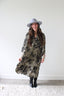 Leopard Sundown Gypsy Dress in Olive