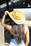 Bayside Rancher Raffia Hat - Mustard