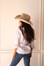 Wren Merino Wool Western Hat - Desert Sand