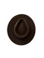 Emery Merino Wool Teardrop Rancher Hat - Brown