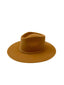 Emery Merino Wool Teardrop Rancher Hat - Caramel