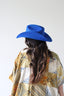 Wren Merino Wool Western Hat - Royal Blue