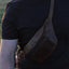 Saddle Brown Leather Fanny Pack