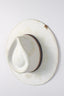 The Bohemme Teardrop Hat in Ivory