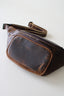 Saddle Brown Leather Fanny Pack