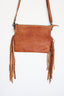 Lainey Tooled Leather Crossbody Bag - Copper