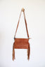 Lainey Tooled Leather Crossbody Bag - Copper