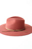 The Beverly Rancher Hat - Wool Felt - Brick