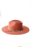 The Beverly Rancher Hat - Wool Felt - Brick