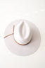 The Beverly Rancher Hat - Wool Felt - Ivory