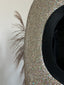 Glitter Silver Champagne Western Hat