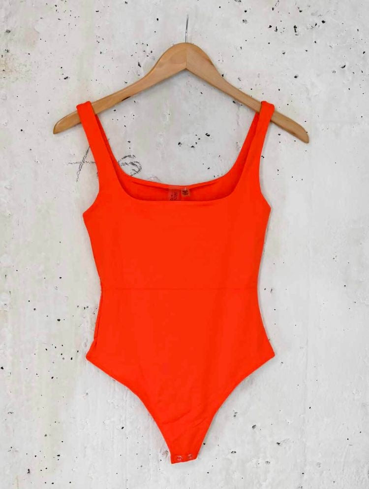 Willow Bodysuit Orange Red – Wilder and Soul
