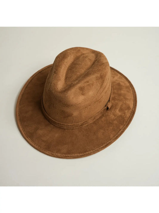 Kids Western Style Hat - Caramel