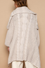 Twist Weave Shawl Collar Balloon Sweater Cardigan