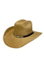 Austin Vegan Suede Cowboy Hat- Cappuccino