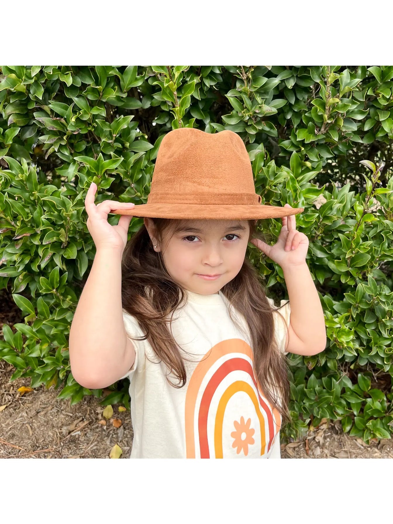 Kid's Western Style Hat - Caramel