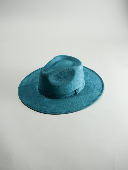 Izzy Rancher Hat - Teal Blue