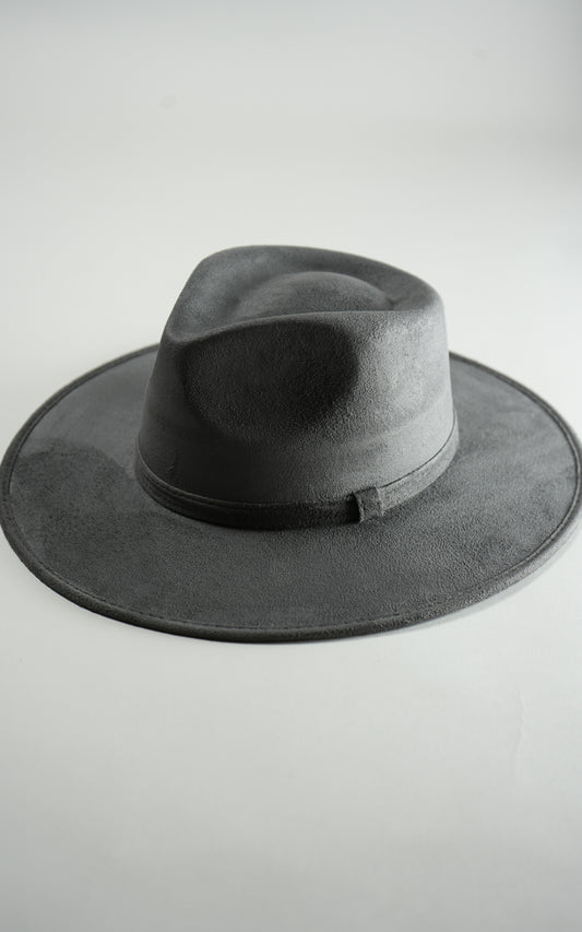 Izzy Rancher Hat - Charcoal Grey