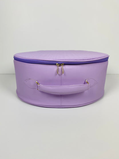 The Traveler Hat Box - Pastel Lavender