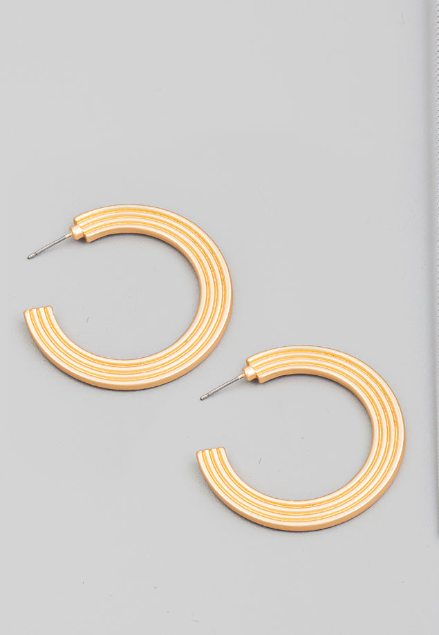 Let's Keep it Chic Retro Hoops