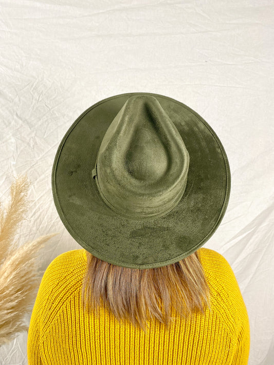 Izzy Rancher Hat - Olive Green