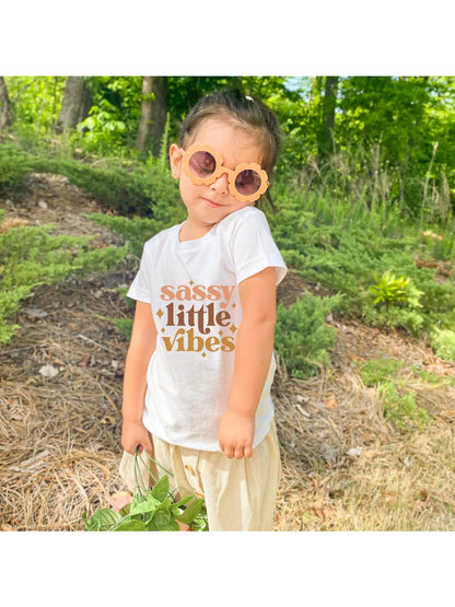 Sassy Little Vibes Kids T-Shirt